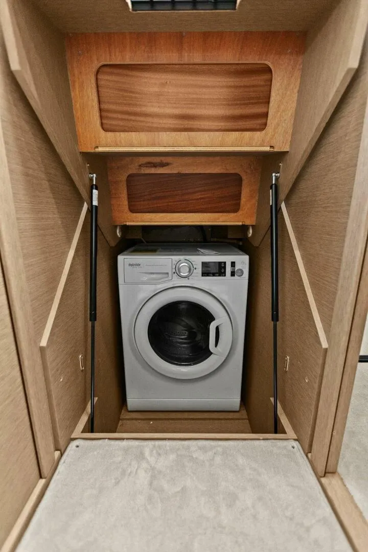 Slide: The Image of 2022 Prestige 460 Flybridge - Brace Yourself Too -Washer/ Dryer - 4759028