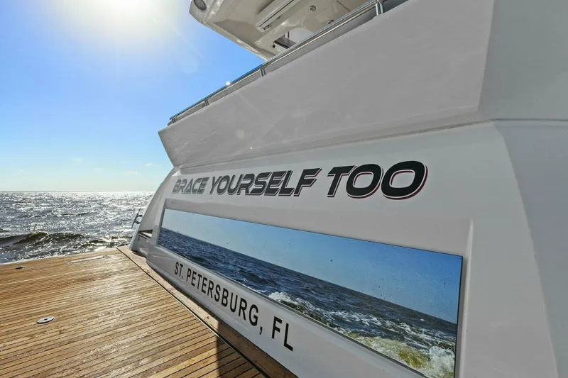 Slide: The Image of 2022 Prestige 460 Flybridge - Brace Yourself Too -Swim Platform - 4758960