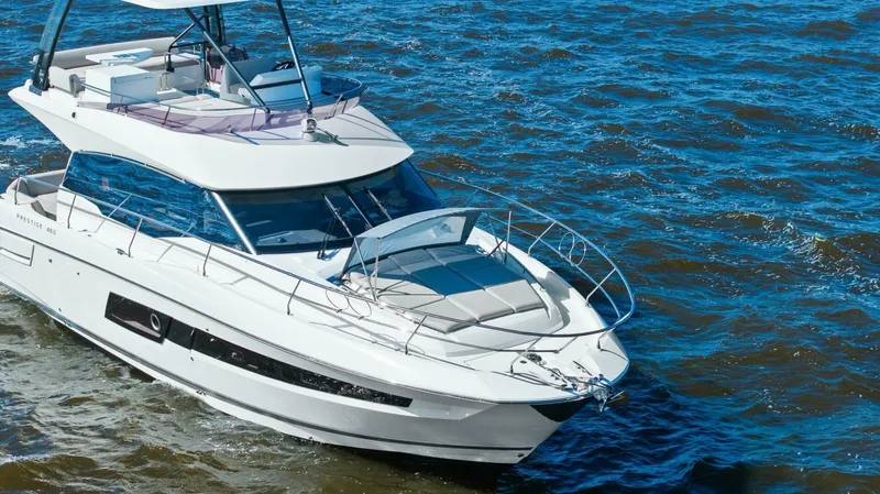 Slide: The Image of 2022 Prestige 460 Flybridge - Brace Yourself Too -Profile - 4759003