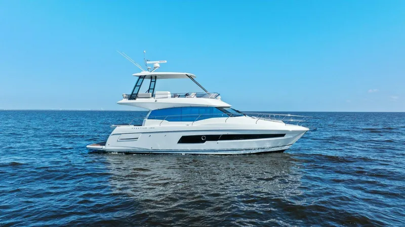 Slide: The Image of 2022 Prestige 460 Flybridge - Brace Yourself Too -Profile - 4759015