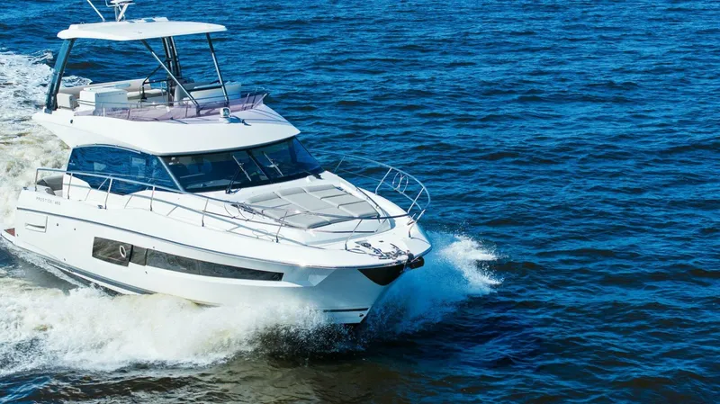 Slide: The Image of 2022 Prestige 460 Flybridge - Brace Yourself Too -Profile - 4759018
