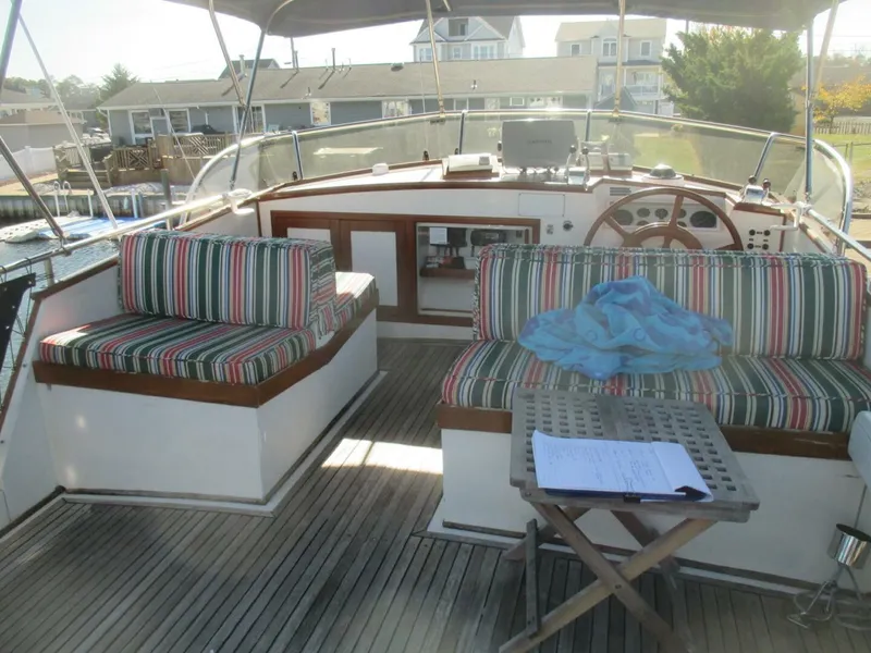 Slide: The Image of Fly Bridge Looking Forward
(Old Deck) - 4767155