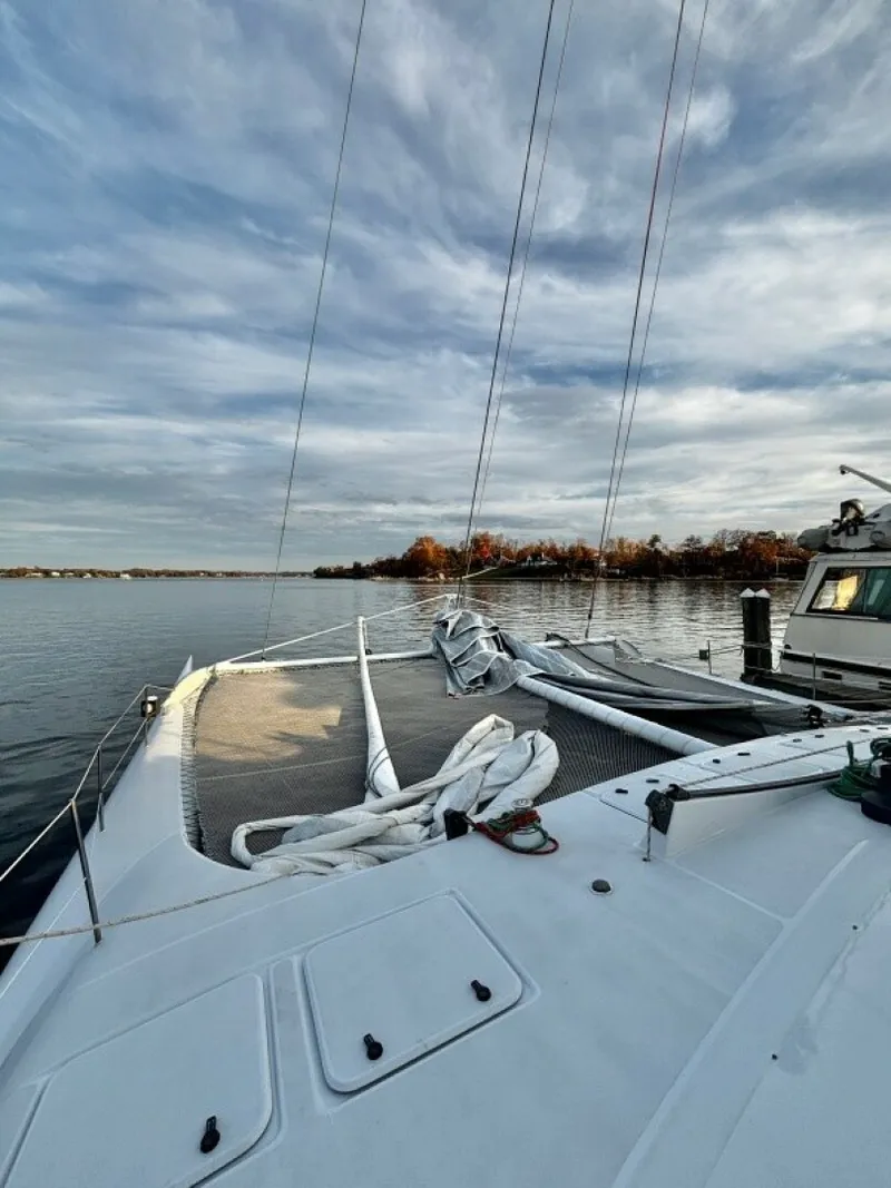 Slide: The Image of Used Sail Catamaran for sale 1991 MORELLI-MILLER Custom Catamaran - FAT CAT - 5533806