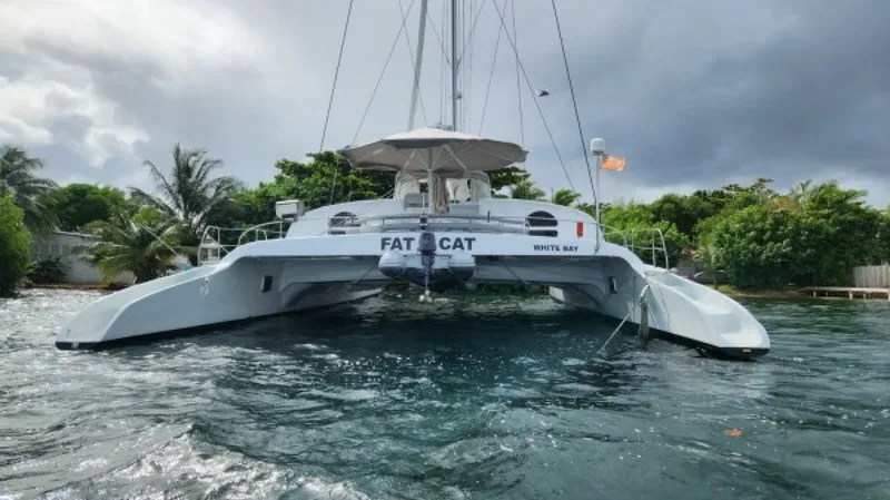 Slide: The Image of Used Sail Catamaran for sale 1991 MORELLI-MILLER Custom Catamaran - FAT CAT - 5533825