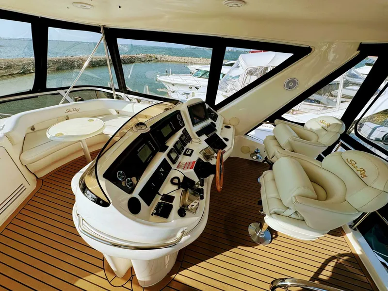 Slide: The Image of Sea Ray 480 Sedan Bridge 1998 - 4771113