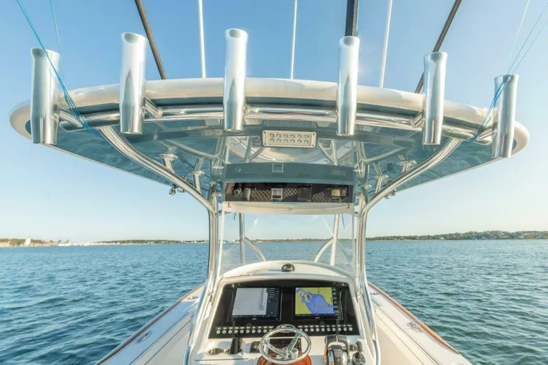 Slide: The Image of Valhalla 33 Jo Jo - Exterior Helm 2022 Valhalla 33 Center Console Jo Jo - 4775063