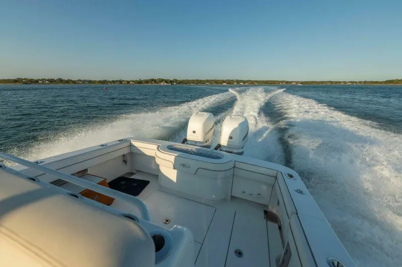 Slide: The Image of Valhalla 33 Jo Jo - Exterior Cockpit 2022 Valhalla 33 Center Console Jo Jo - 4775067