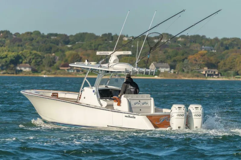 Slide: The Image of Valhalla 33 Jo Jo - Exterior Profile 2022 Valhalla 33 Center Console Jo Jo - 4775074