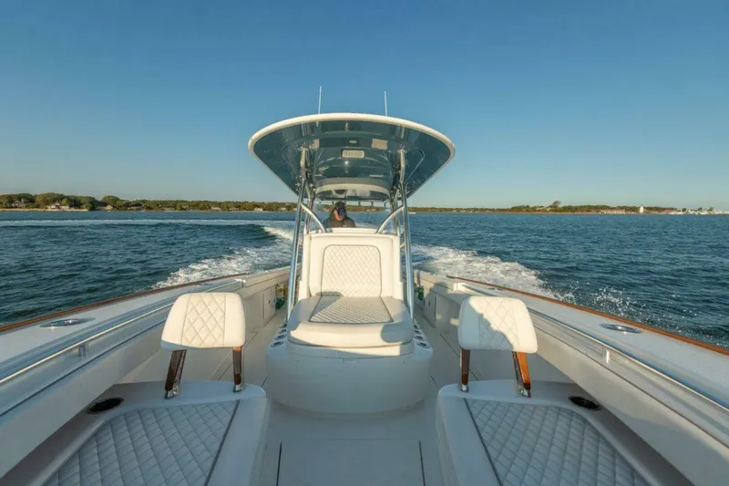 Slide: The Image of Valhalla 33 Jo Jo - Exterior Bow 2022 Valhalla 33 Center Console Jo Jo - 4775057