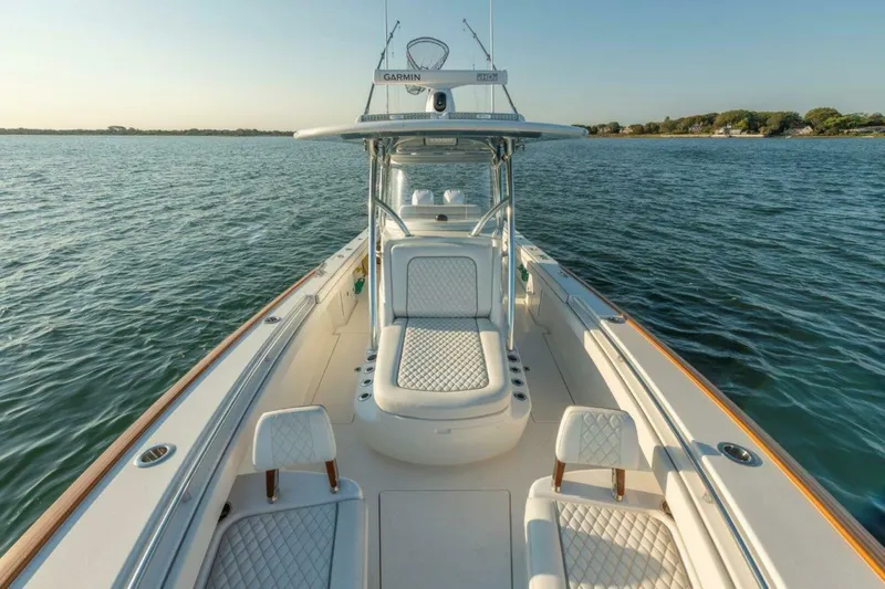 Slide: The Image of Valhalla 33 Jo Jo - Exterior Bow 2022 Valhalla 33 Center Console Jo Jo - 4775058