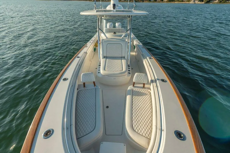 Slide: The Image of Valhalla 33 Jo Jo - Exterior Bow 2022 Valhalla 33 Center Console Jo Jo - 4775059