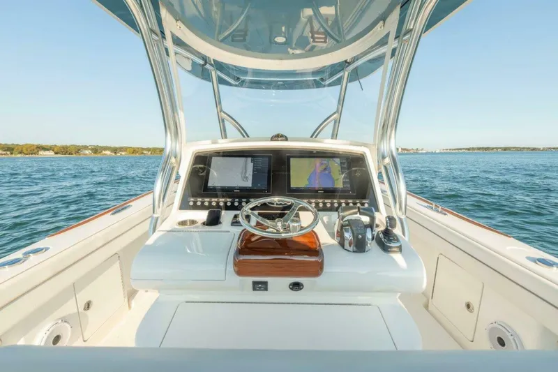 Slide: The Image of Valhalla 33 Jo Jo - Exterior Helm 2022 Valhalla 33 Center Console Jo Jo - 4775060