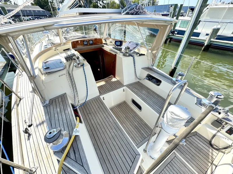 Slide: The Image of Bowman 48 Aft Cockpit 1999 - 4782499