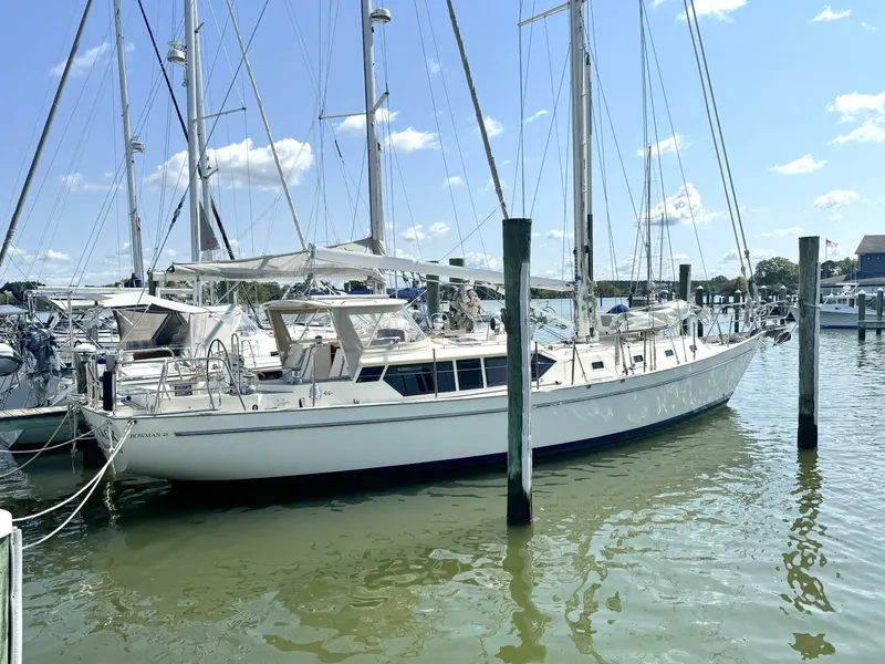 Slide: The Image of Bowman 48 Aft Cockpit 1999 - 4782504