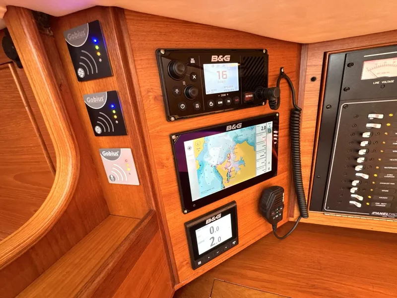 Slide: The Image of Bowman 48 Aft Cockpit 1999 - 4782388