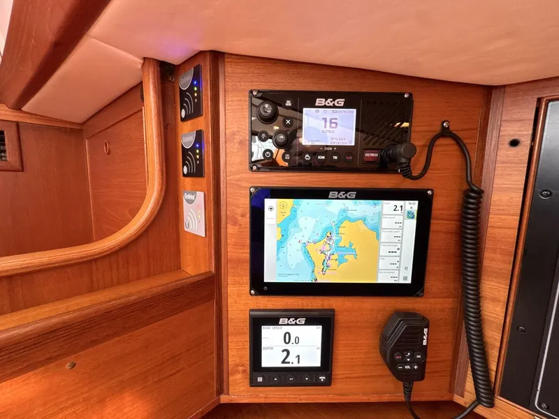 Slide: The Image of Bowman 48 Aft Cockpit 1999 - 4782389