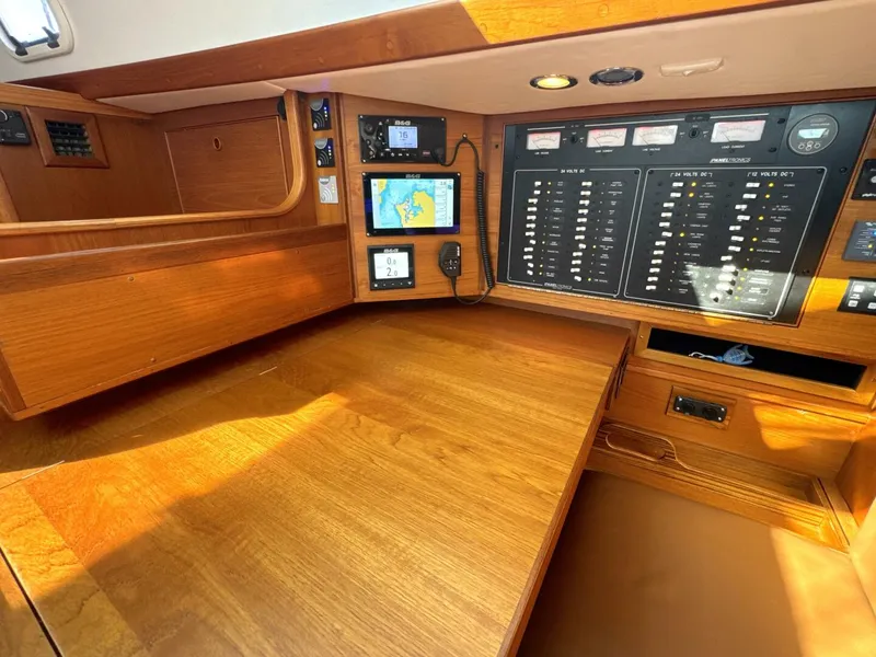 Slide: The Image of Bowman 48 Aft Cockpit 1999 - 4782391