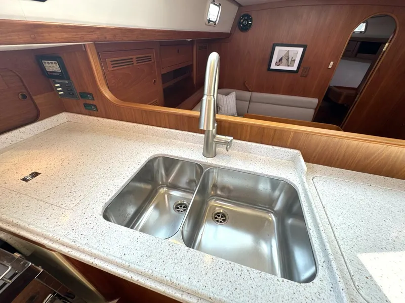 Slide: The Image of Bowman 48 Aft Cockpit 1999 - 4782438