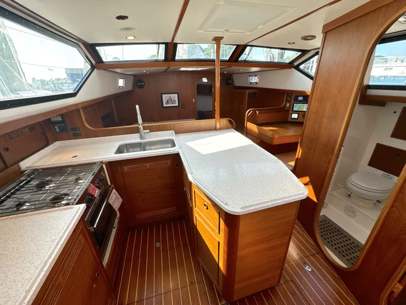 Slide: The Image of Bowman 48 Aft Cockpit 1999 - 4782439