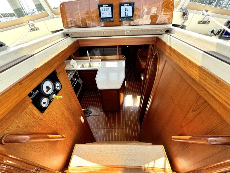 Slide: The Image of Bowman 48 Aft Cockpit 1999 - 4782493