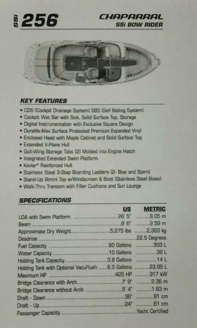 Slide: The Image of Chaparral 256 SSi 2006 - 4790171