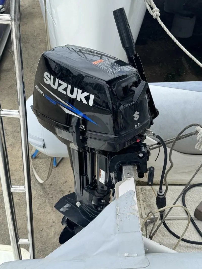 Slide: The Image of 2013 Lagoon 380 S2 - Owner Version This boat is the popular S2, 3 cabin owners' version. The cockpit is protected by a fiberglass hard top with sliding panel over the helm position to allow the skipper excellent visibility of the boat. The boat has new antifoul paint (May 2023), new zincs, - 4791993