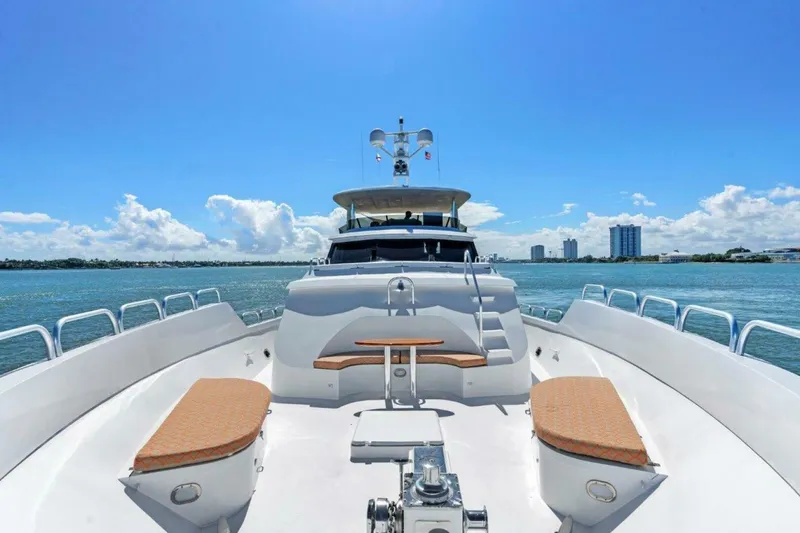 Slide: The Image of Broward 110 Envision - Bow 1984 Broward 110 Motor Yacht - Envision - 4792930