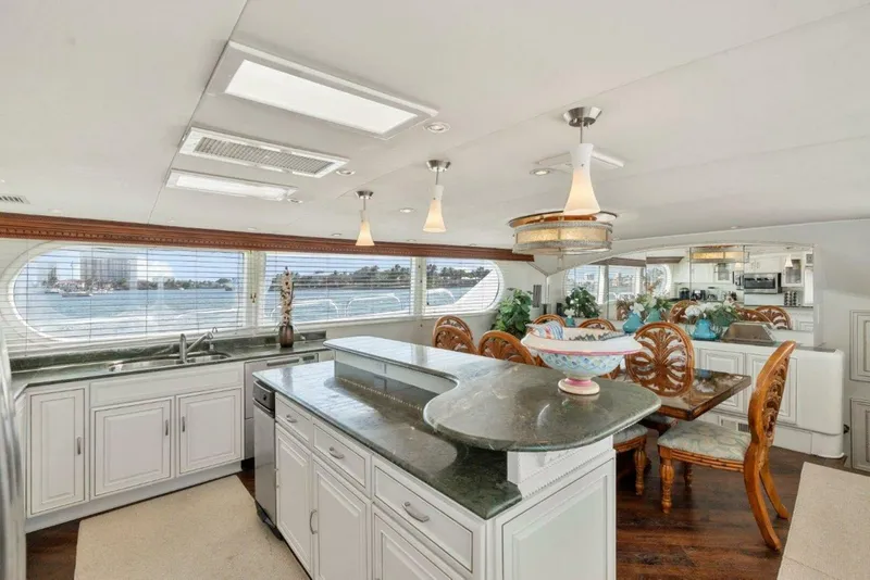 Slide: The Image of Broward 110 Envision - Galley 1984 Broward 110 Motor Yacht - Envision - 4792872