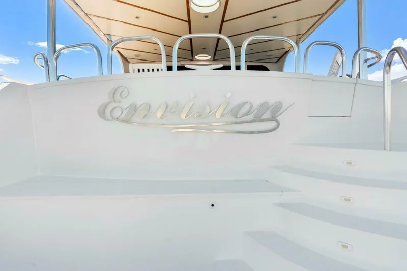Slide: The Image of Broward 110 Envision - Transom 1984 Broward 110 Motor Yacht - Envision - 4792950