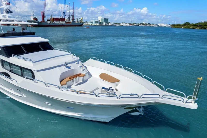 Slide: The Image of Broward 110 Envision - Bow 1984 Broward 110 Motor Yacht - Envision - 4792966