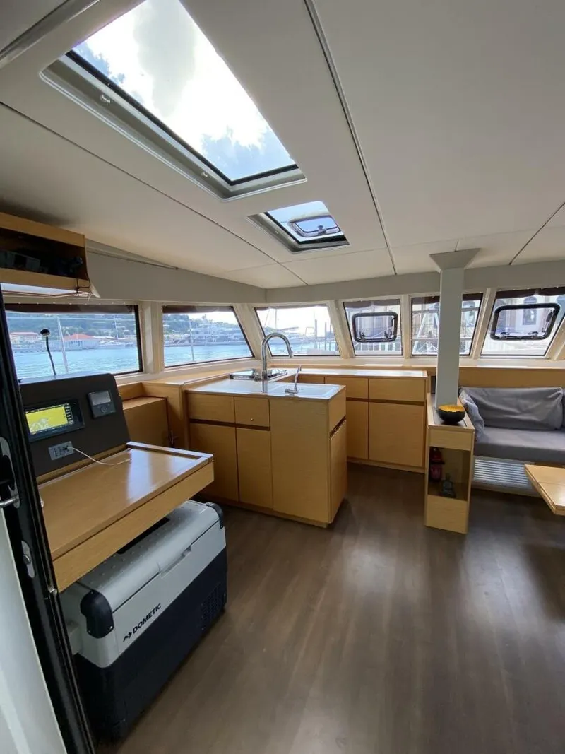 Slide: The Image of ZanyNautitech 2018 46 Open This is the much sought after 3 cabin, 3 head owner's version. A fully loaded Live-Aboard Sailing Catamaran, it has never been chartered and has been only lightly used in the Caribbean and USA. - 4794643