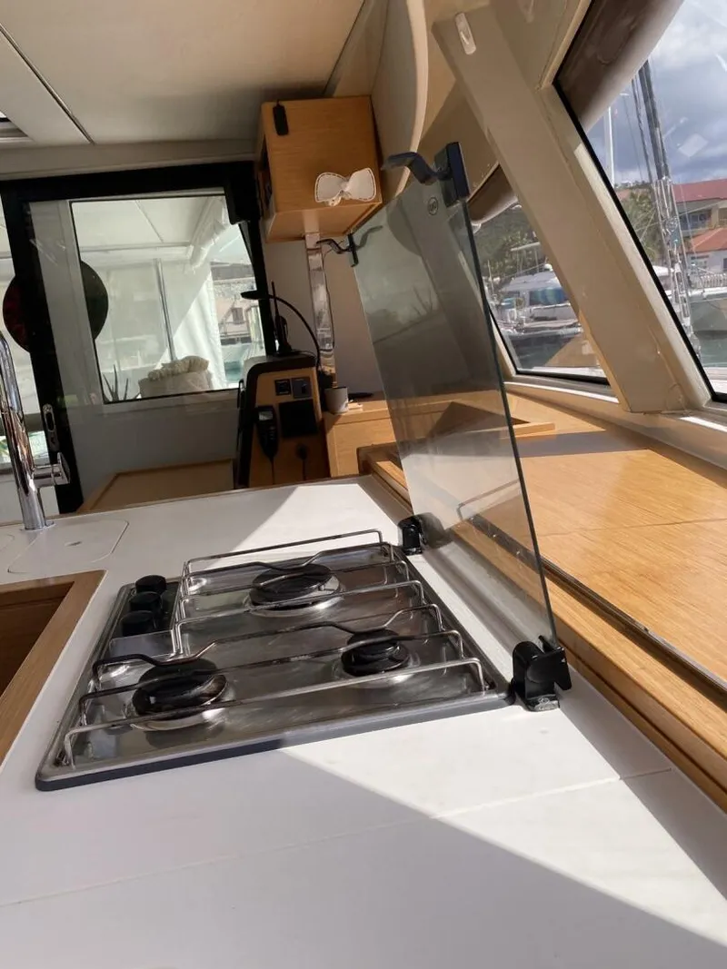 Slide: The Image of ZanyNautitech 2018 46 Open This is the much sought after 3 cabin, 3 head owner's version. A fully loaded Live-Aboard Sailing Catamaran, it has never been chartered and has been only lightly used in the Caribbean and USA. - 4794648