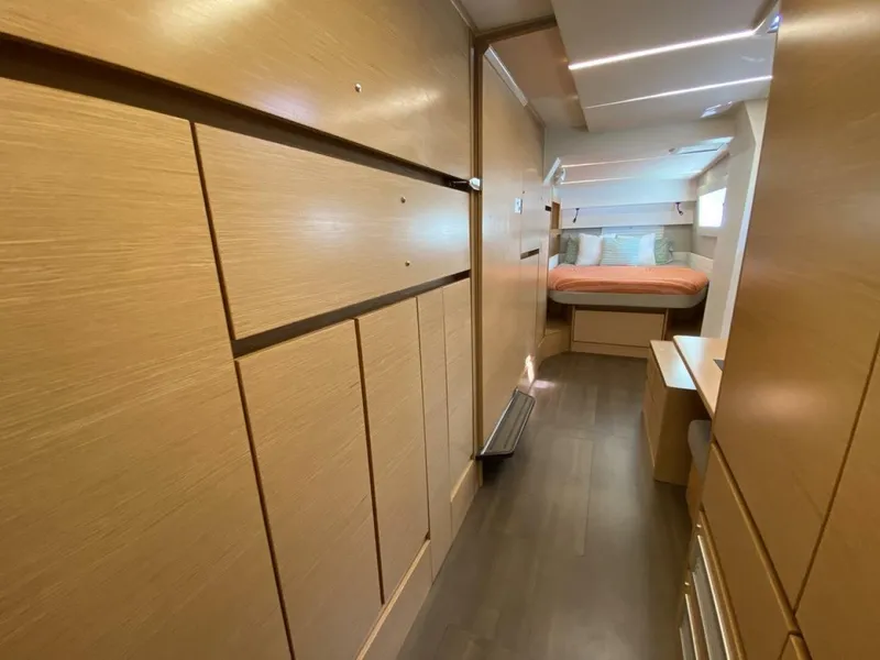 Slide: The Image of ZanyNautitech 2018 46 Open This is the much sought after 3 cabin, 3 head owner's version. A fully loaded Live-Aboard Sailing Catamaran, it has never been chartered and has been only lightly used in the Caribbean and USA. - 4794657