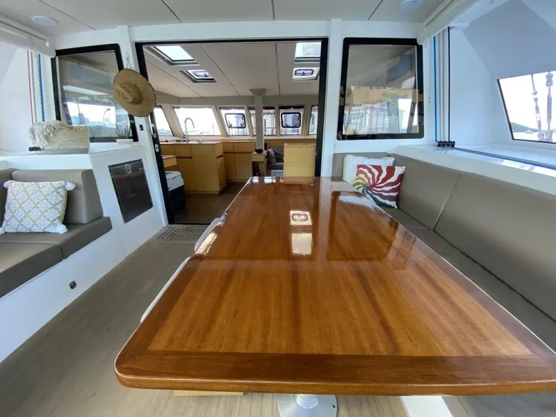 Slide: The Image of ZanyNautitech 2018 46 Open This is the much sought after 3 cabin, 3 head owner's version. A fully loaded Live-Aboard Sailing Catamaran, it has never been chartered and has been only lightly used in the Caribbean and USA. - 4794641