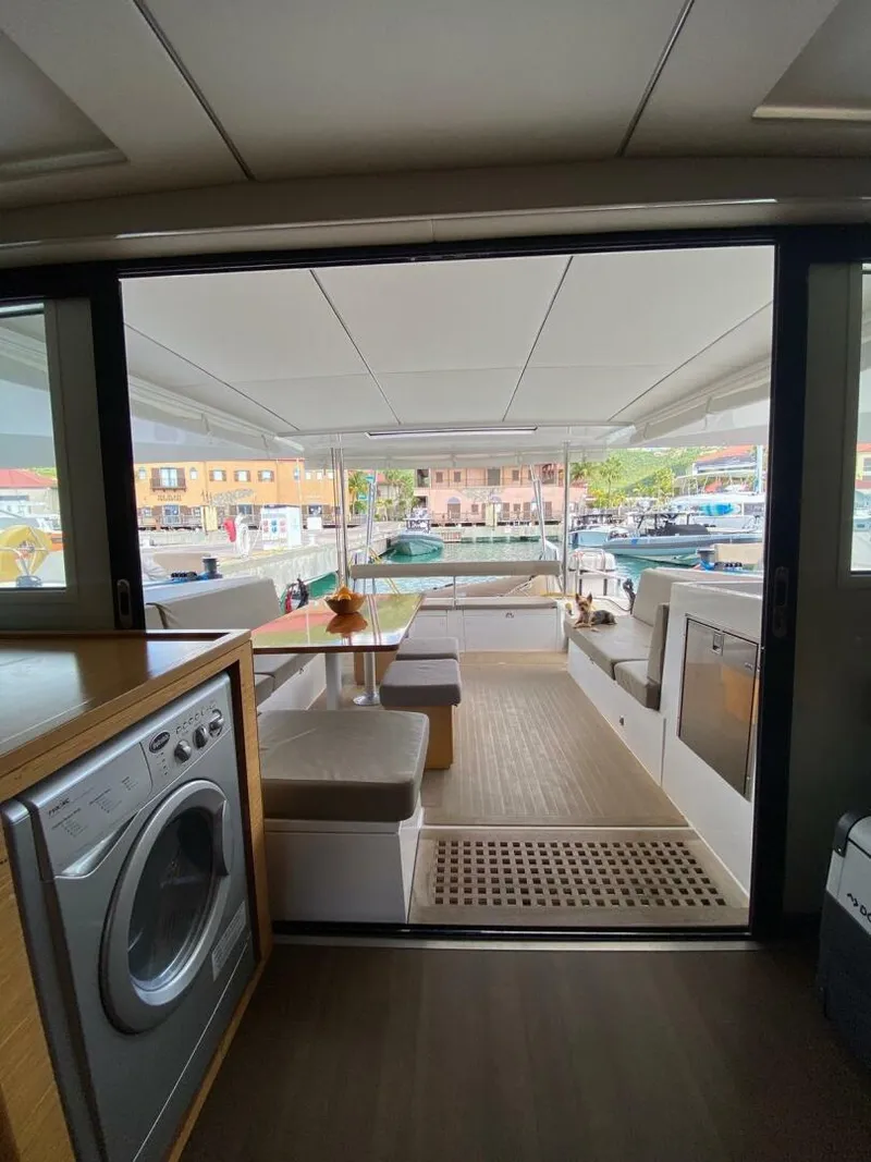 Slide: The Image of ZanyNautitech 2018 46 Open This is the much sought after 3 cabin, 3 head owner's version. A fully loaded Live-Aboard Sailing Catamaran, it has never been chartered and has been only lightly used in the Caribbean and USA. - 4794642