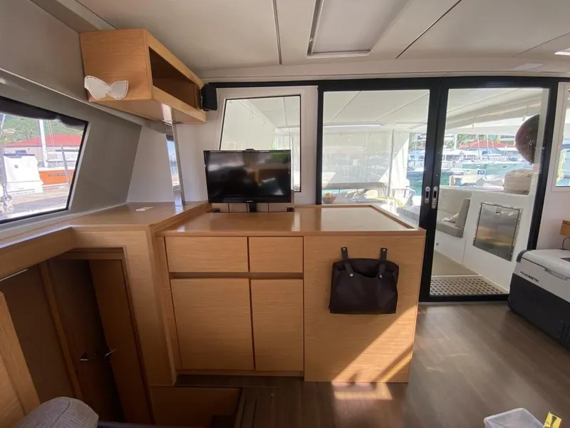 Slide: The Image of ZanyNautitech 2018 46 Open This is the much sought after 3 cabin, 3 head owner's version. A fully loaded Live-Aboard Sailing Catamaran, it has never been chartered and has been only lightly used in the Caribbean and USA. - 4794658