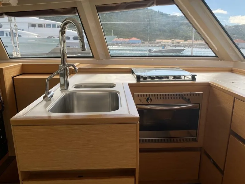 Slide: The Image of ZanyNautitech 2018 46 Open This is the much sought after 3 cabin, 3 head owner's version. A fully loaded Live-Aboard Sailing Catamaran, it has never been chartered and has been only lightly used in the Caribbean and USA. - 4794647