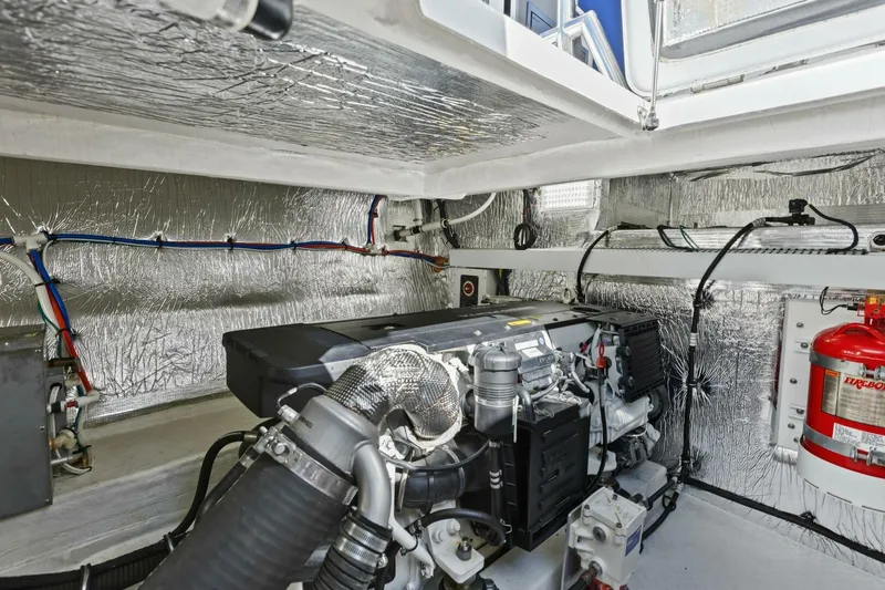 Slide: The Image of 2018 Cruisers Yachts 45 Cantius - Perfect Match - Engine Room - 4801674