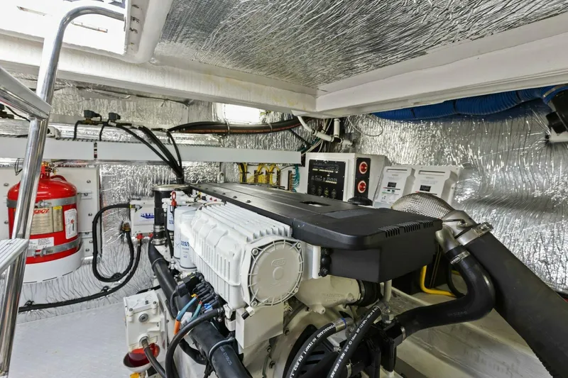 Slide: The Image of 2018 Cruisers Yachts 45 Cantius - Perfect Match - Engine Room - 4801677