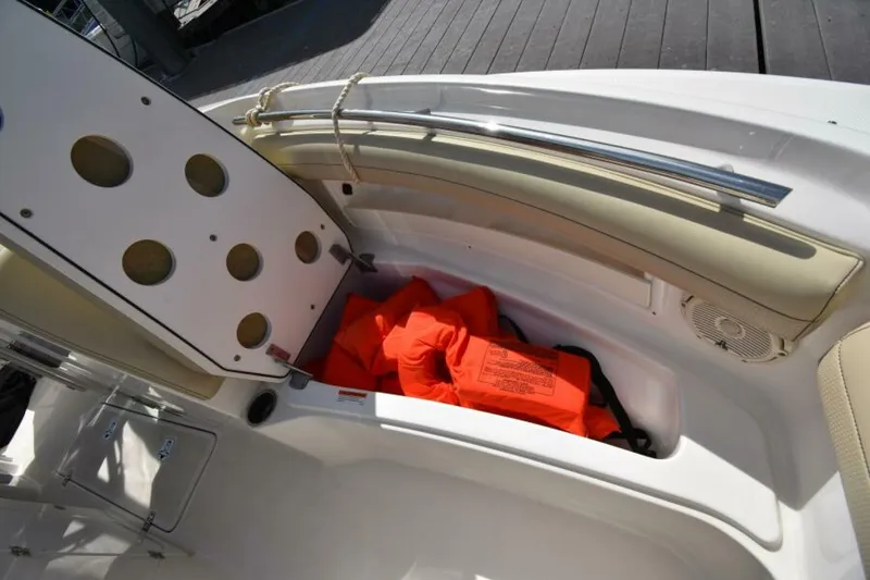 Slide: The Image of 2018 235 Pursuit Dual Console - Bow Storage - 4811507