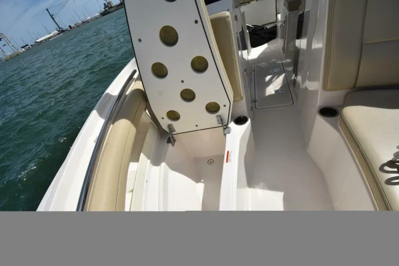 Slide: The Image of 2018 235 Pursuit Dual Console - Bow Storage - 4811510