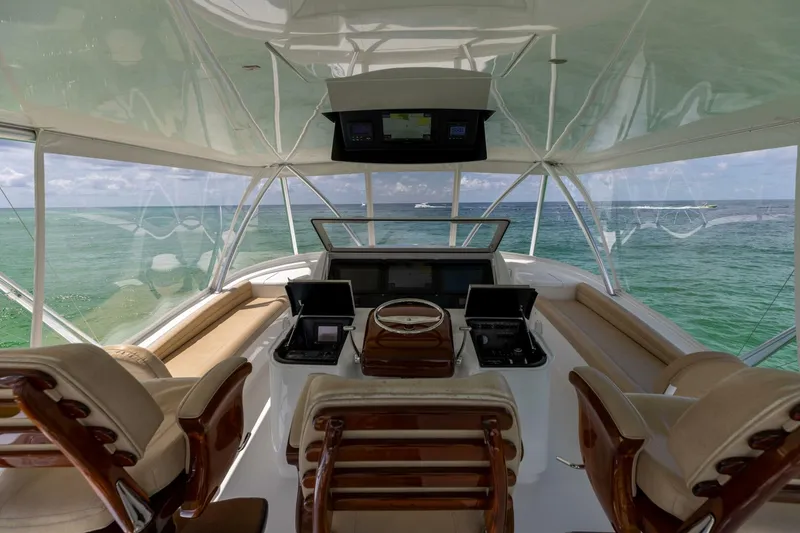 Slide: The Image of 2017 Viking 66 Convertible MISS VICTORIA Helm - 5415213