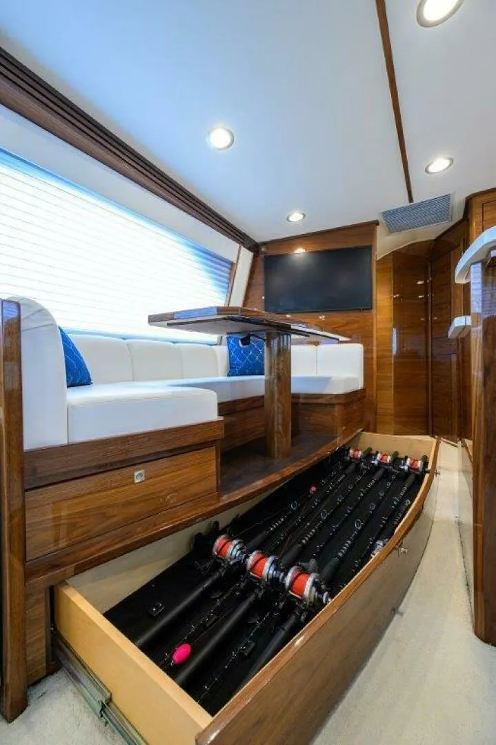 Slide: The Image of Viking 68 Twin Reels - Dinette 2024 Viking 68 Convertible Twin Reels - 4821326