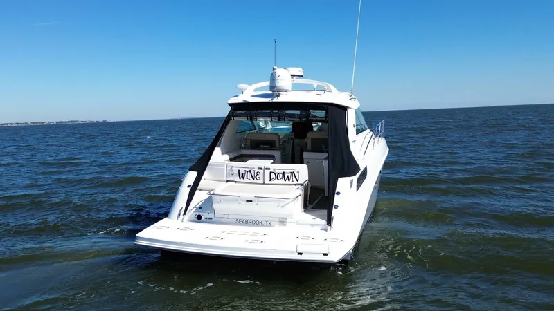 Slide: The Image of 2012 Sea Ray 450 Sundancer Wine Down - 4822226