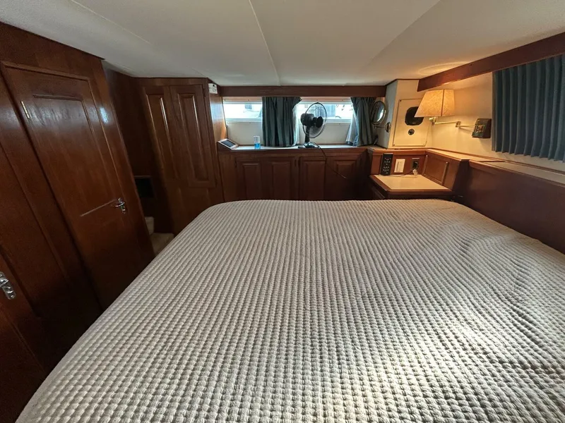 Slide: The Image of 44' Viking master stateroom starboard - 4822865