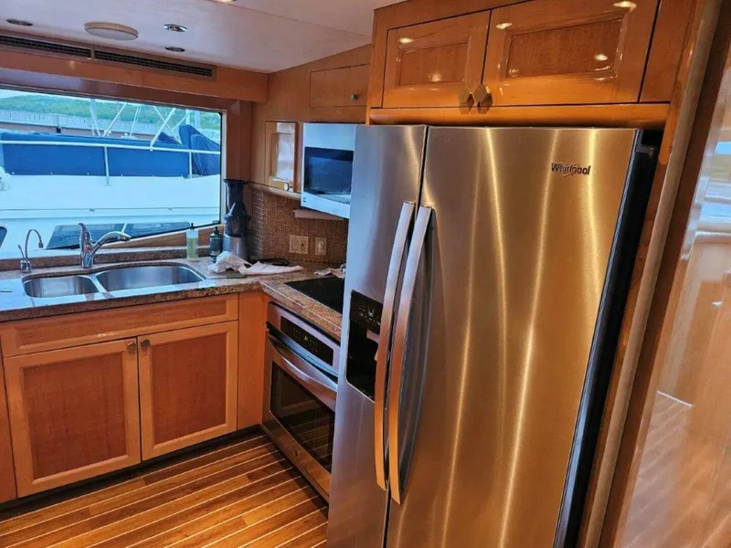 Slide: The Image of Hatteras 75 King and I - Galley 2001 Hatteras 75 King and I - 4855521