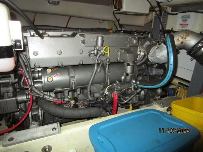 Slide: The Image of 34' Mainship main engine2 - 4856825