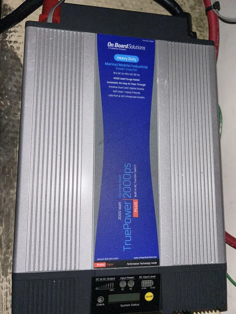 Slide: The Image of 34' Mainship inverter - 4856822