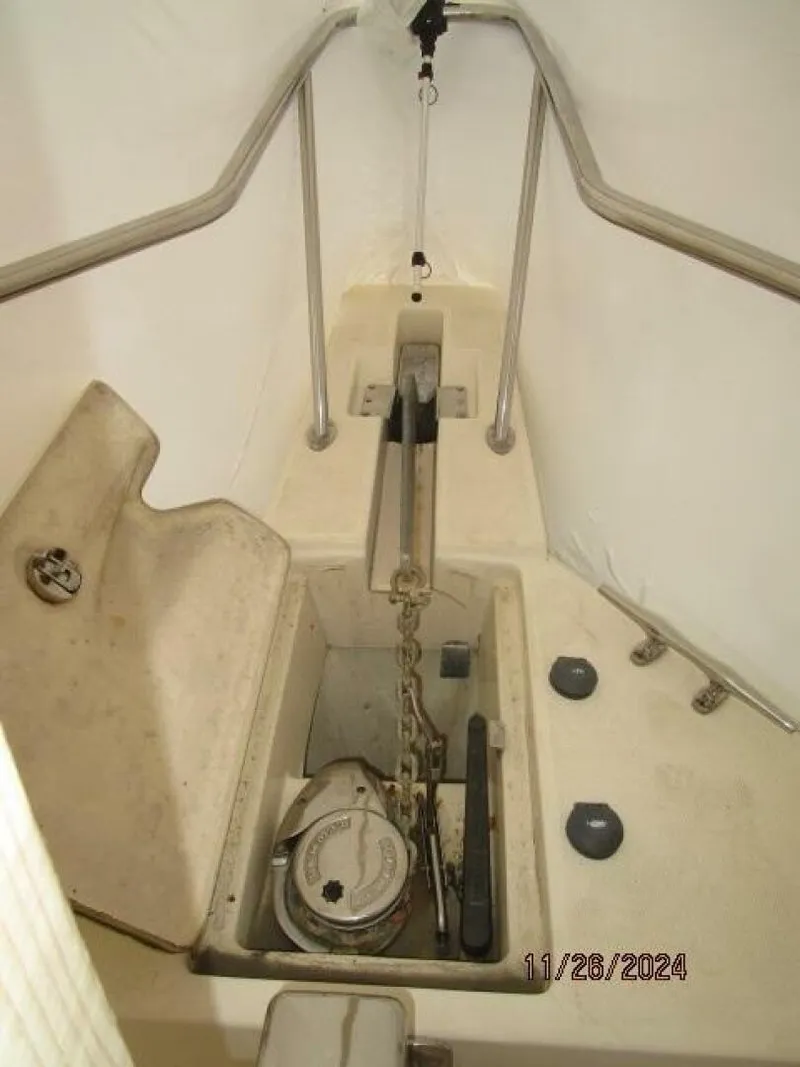 Slide: The Image of 34' Mainship anchor windlass2 - 4856791