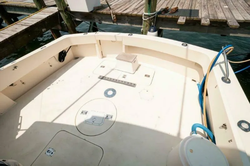 Slide: The Image of 1991 Hatteras 45 Convertible  REEL BROKE Cockpit 3 - 4855865